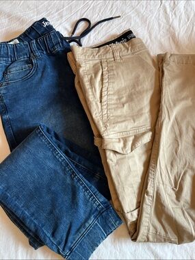 Jeaniology Men's Jogger & Elastic Waist Pants Lot of 2 Size 32
